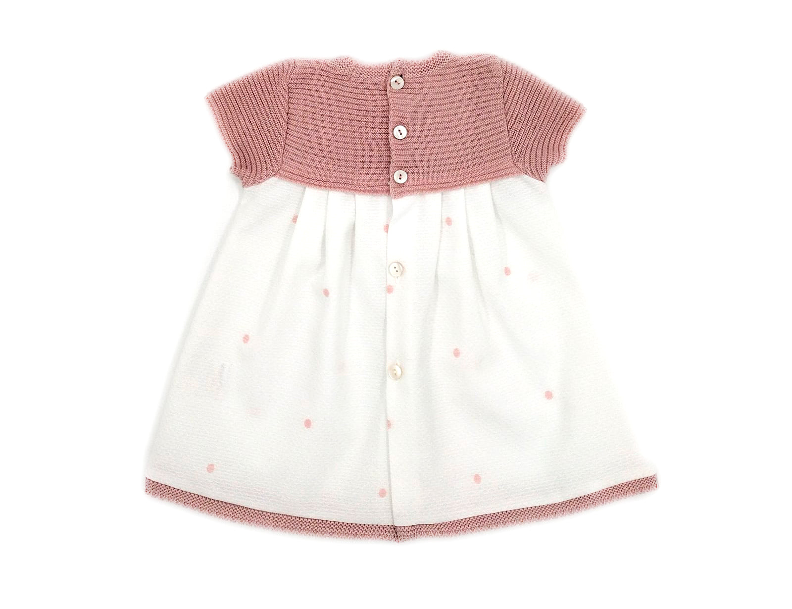Rose Knitted Dress 9M Rose Knitted Dress 9M