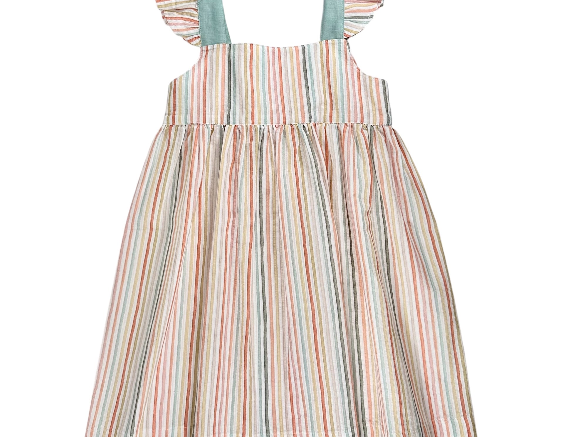 Lucy Green Striped Dress 3Y Lucy Green Striped Dress 3Y